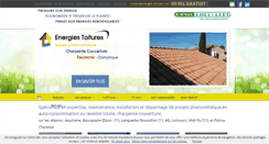 Desktop Screenshot of energies-toitures.com